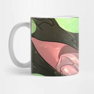 Green Poison Dart Frog Mug